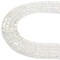 Clear AB K9 Crystal Glass Faceted Rondelle Beads Size 3x6mm 15.5" Strand
